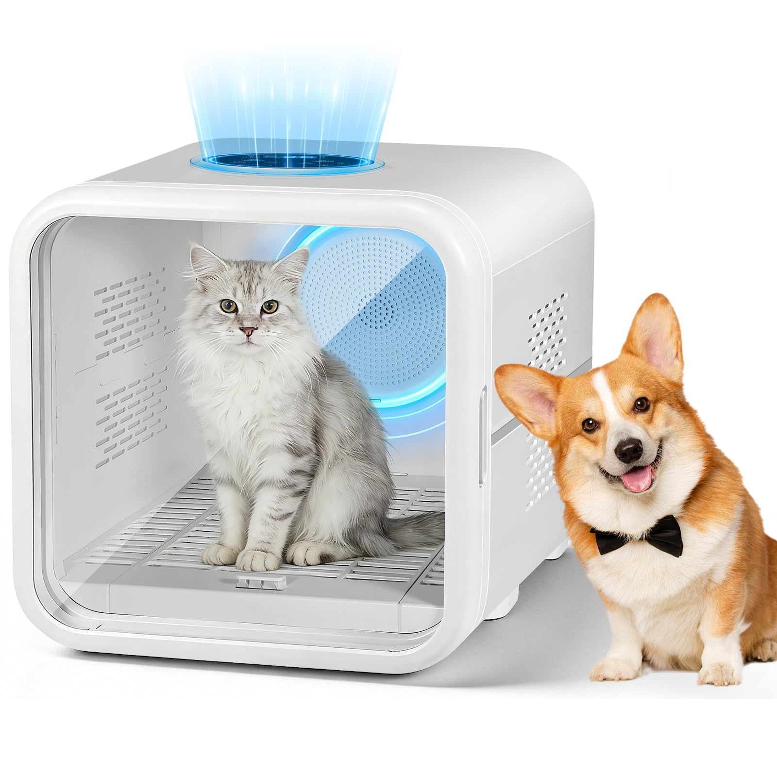 Hot Dog Press - Séchoir automatique pour animaux de compagnie,