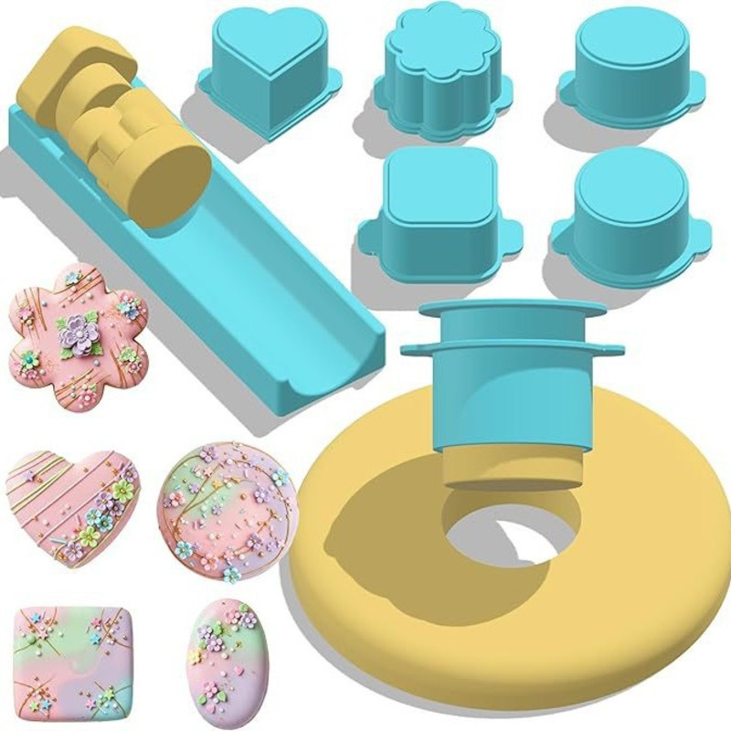 Donut Mold Silicone - Ensemble de moules pour cake pops,