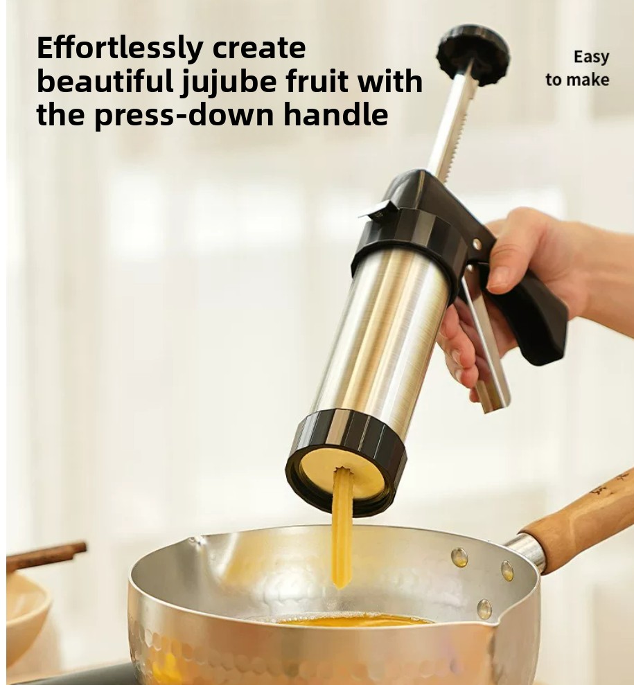 Churros Maker Gun - Pistolet à churros en acier inoxydable,