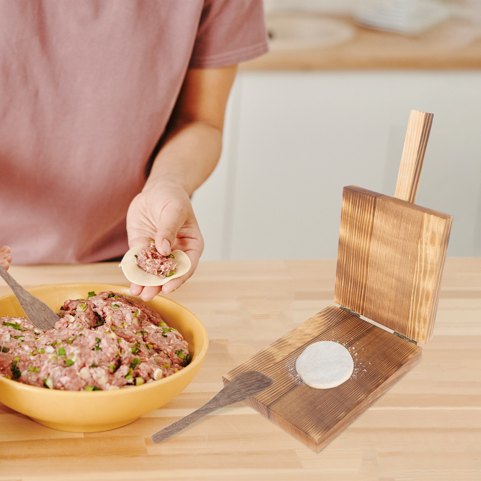 1 ensemble d'outils en bois po - Dumpling Press Set avis et prix