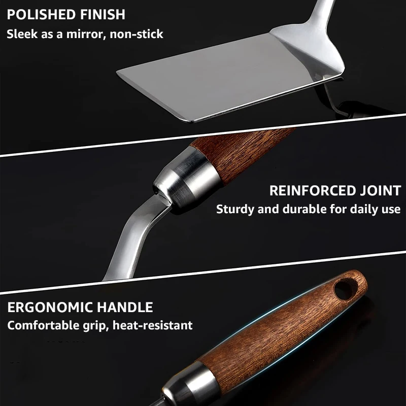 Spatule en acier inoxydable av - Okonomiyaki Spatula avis et prix