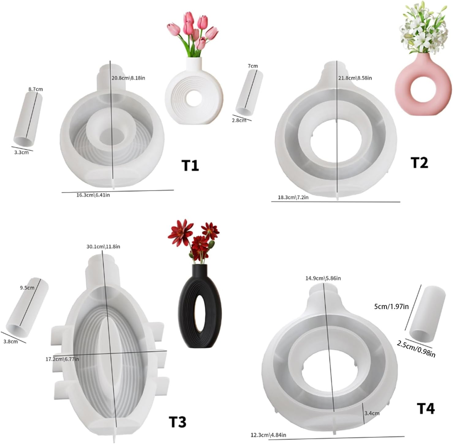 Moule en silicone pour vases,  - Potsticker Mold avis et prix