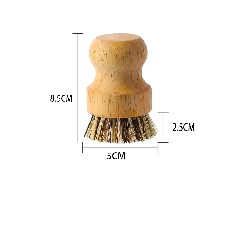 Brosse à vaisselle en bambou,  - Cast Iron Corn avis et prix