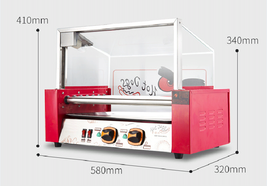 Machine à hot-dogs électrique  - Hot Dog Press avis et prix