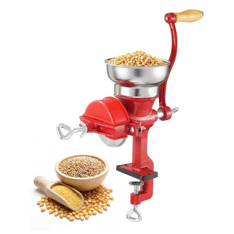Moulin à grains manuel avec tr - Cast Iron Corn avis et prix